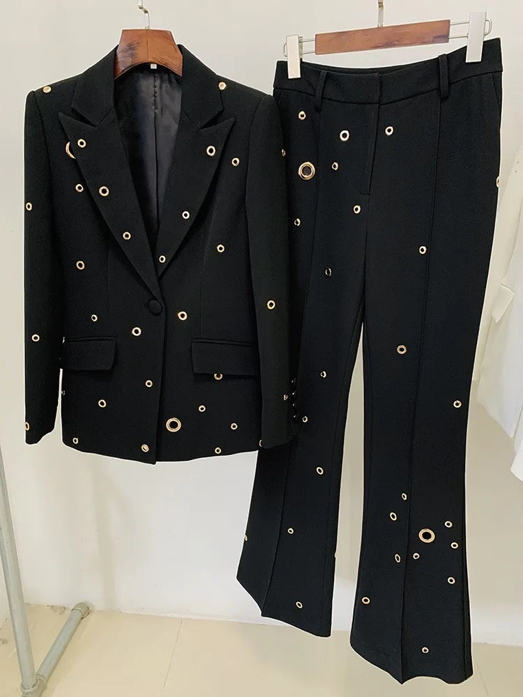 Set due pezzi Zeina nero