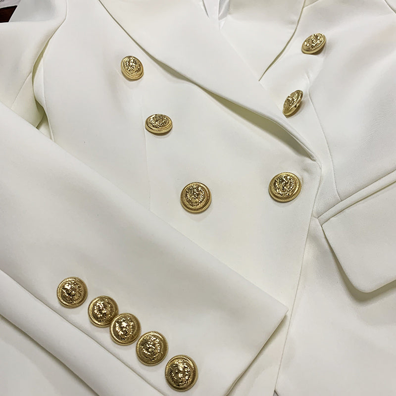 BLAZER DOPPIOPETTO IN BIANCO