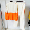 Set due pezzi Farah arancione