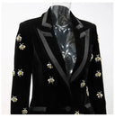 Black Velvet Blazer