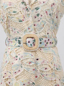 Floral Garden Lace Maxi Dress