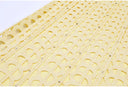 Butter Yellow Crochet-Knit Fit & Flare Mini Dress with Crystal Studs