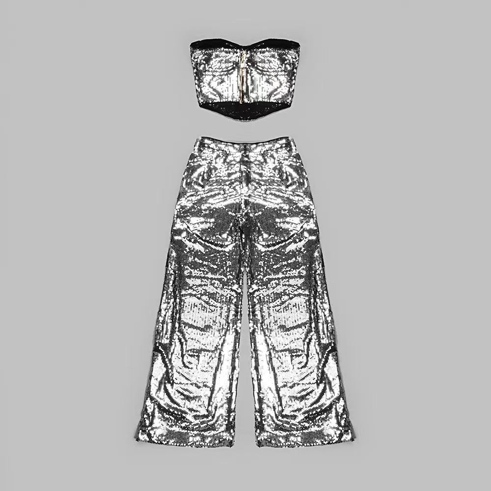 Gala Sequin Two-Piece Set
