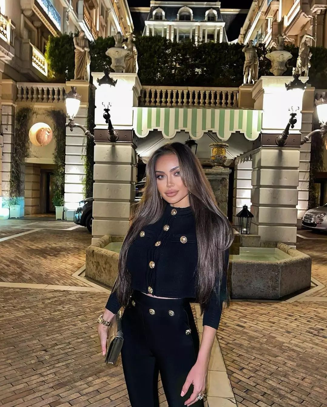Conjunto dos piezas Melissa negro