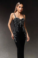 Ria Long Bandage Dress