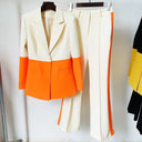Set due pezzi Farah arancione