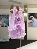 Lilac Bloom Two-Piece Set