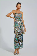 Micha Midi Sequin Dress