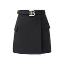 Set gonna due pezzi in bianco e nero