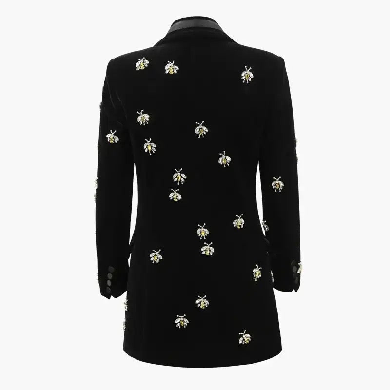 Black Velvet Blazer