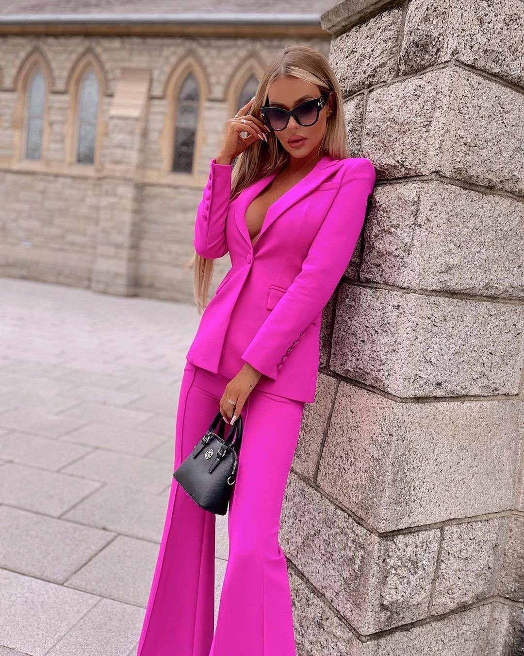 Conjunto Dos Piezas Tara Magenta
