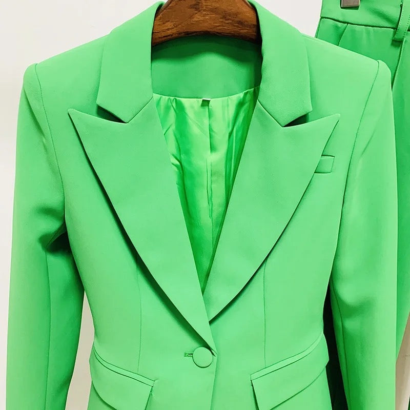 Set due pezzi Jwana verde