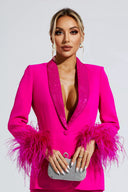 Barbara Fuchsia Two-Piece Set