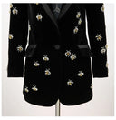 Black Velvet Blazer