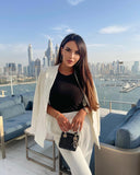 Completo due pezzi Elissa bianco