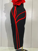 Rosé Bloom Bandage Dress