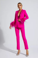 Barbara Fuchsia Two-Piece Set