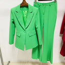 Jwana Green Two Pieces Set