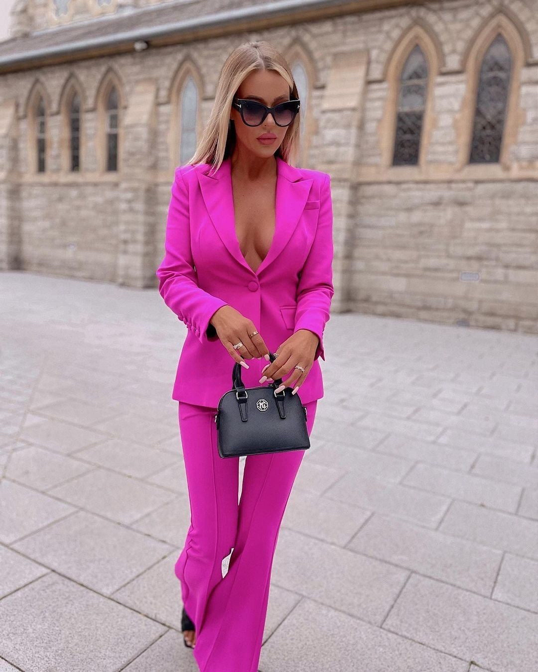 Conjunto Dos Piezas Tara Magenta