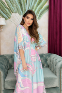 Silk Dress in Pastel Pink