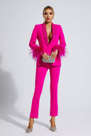 Barbara Fuchsia Two-Piece Set