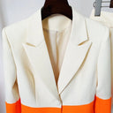 Set due pezzi Farah arancione