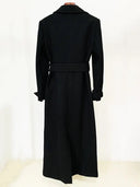 CAPPOTTO IN LANA NERA