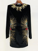 Bling Velvet Dress