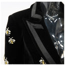 Black Velvet Blazer