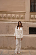 Set due pezzi Jovani bianco