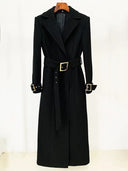 CAPPOTTO IN LANA NERA