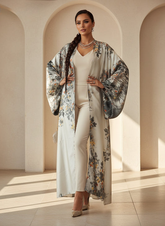 Layali Silk Abaya