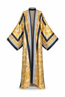Nada Printed Silk Abaya