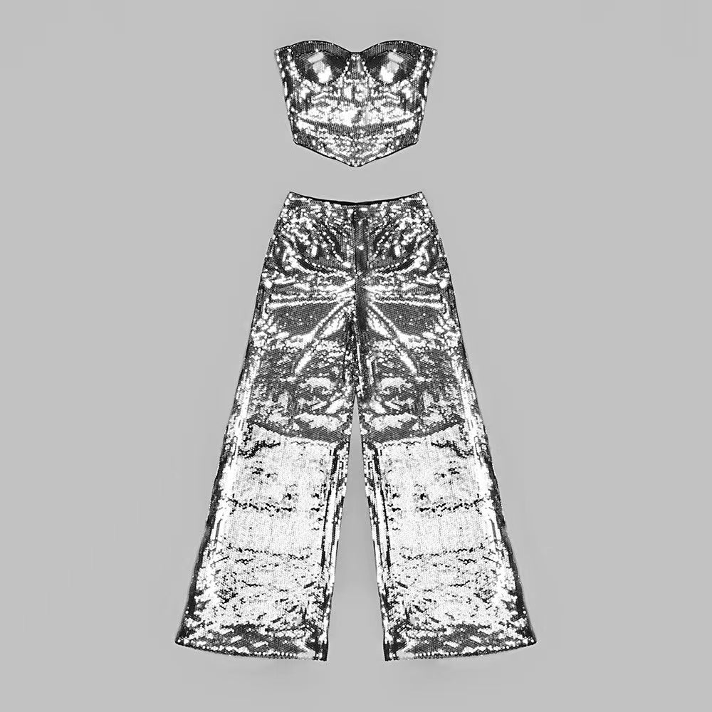 Gala Sequin Two-Piece Set