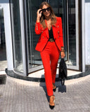 Alara Red Two-Piece Set