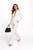 Set due pezzi Carmen bianco