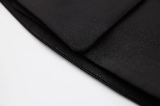 Set gonna due pezzi in bianco e nero
