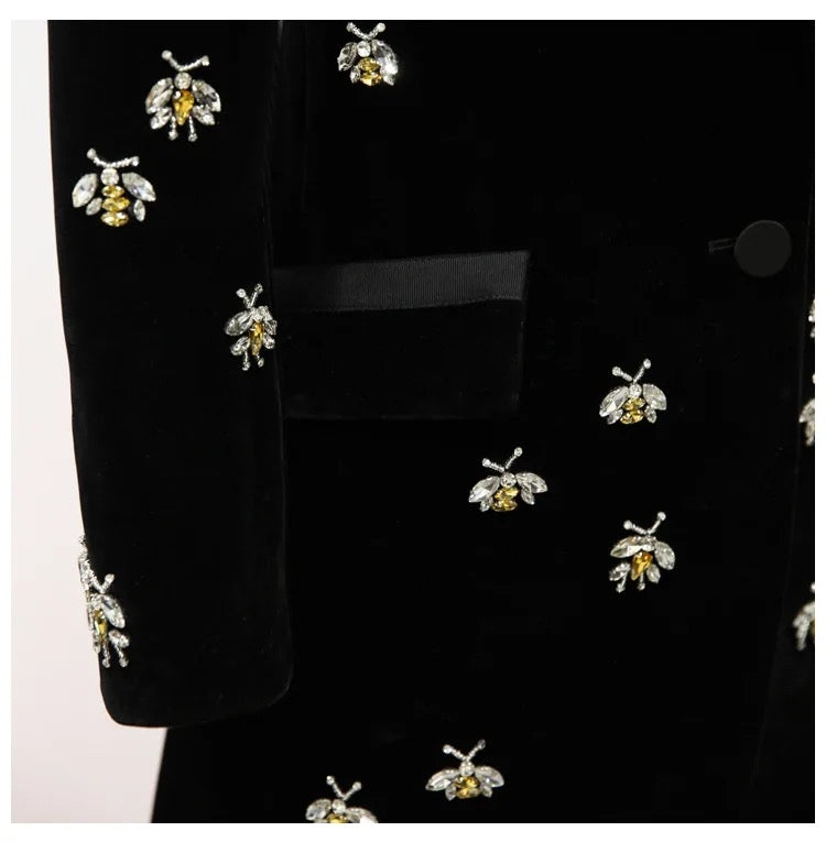 Black Velvet Blazer