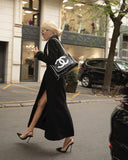 Meera Black Wool Coat