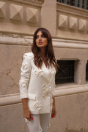 Set due pezzi Jovani bianco