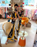 Silk Kimono in Black