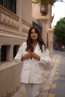 Set due pezzi Jovani bianco