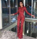 Rebecca Sequin Jumpsuit