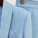 Ghena Blue Two-Piece Set