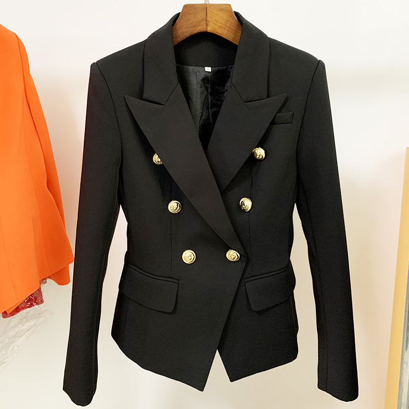 BLAZER DOPPIOPETTO IN NERO 