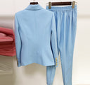 Ghena Blue Two-Piece Set