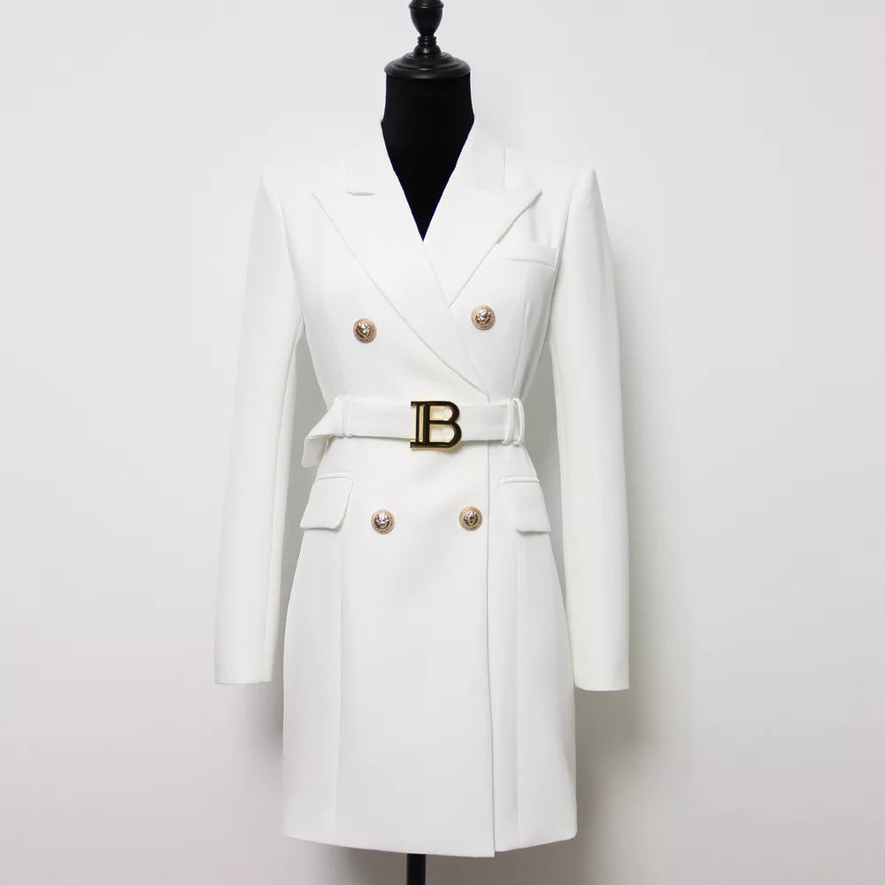 Abito blazer Jolie in bianco 