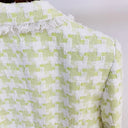 BLAZER IN TWEED VERDE/BIANCO 
