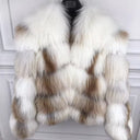 Luxury Natural Fox Fur Jacket