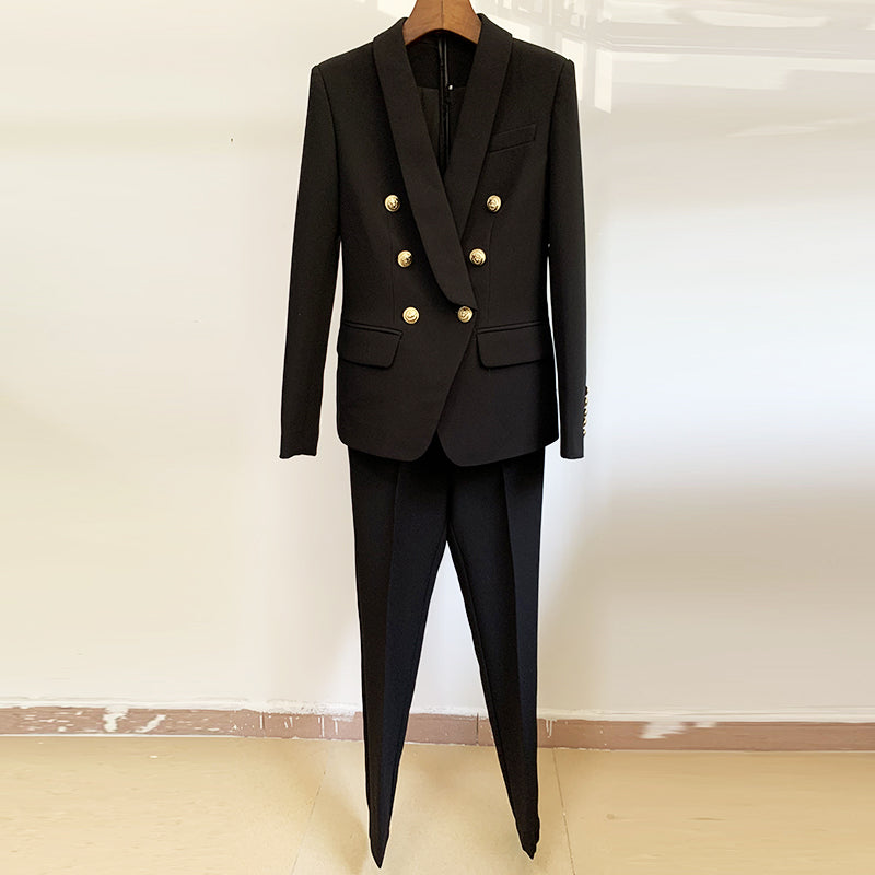 Celine Two Pieces Set Black